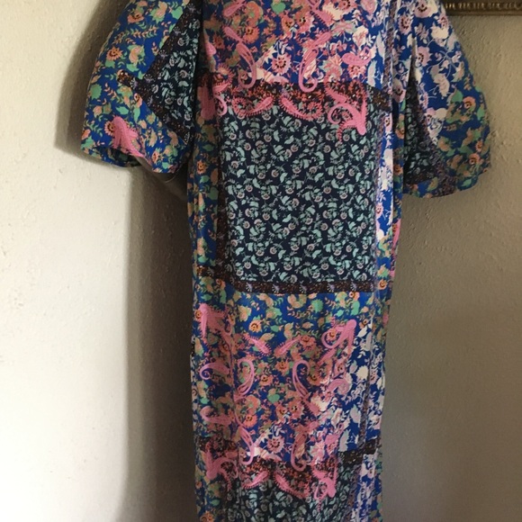 Floral printed kaftan - Picture 6 of 7